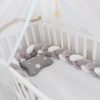 Baby Bumper Bed Braid Knot Pillow Cushion Bumper for Infant cuna Bebe lit Crib Protector Cot Bumper Room Decor - Image 9