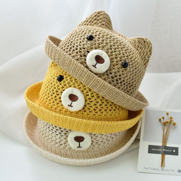 Summer Beach Travel Hat Baby Straw Hat Girl - Image 6