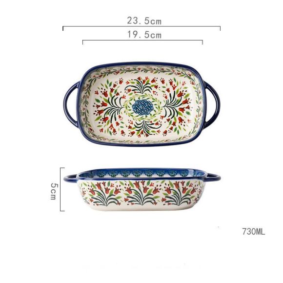 Glass Oval-shaped Fish Baking Pan - Image 6