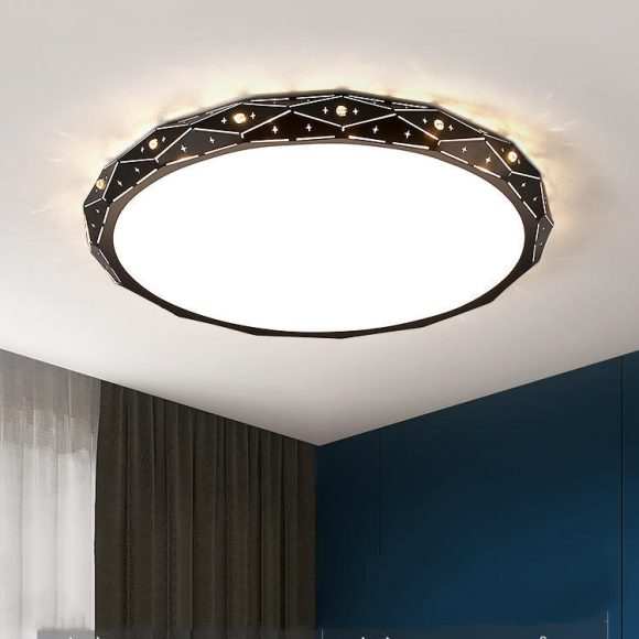 Light Luxury Room LED Round Ceiling Lamps - Image 2