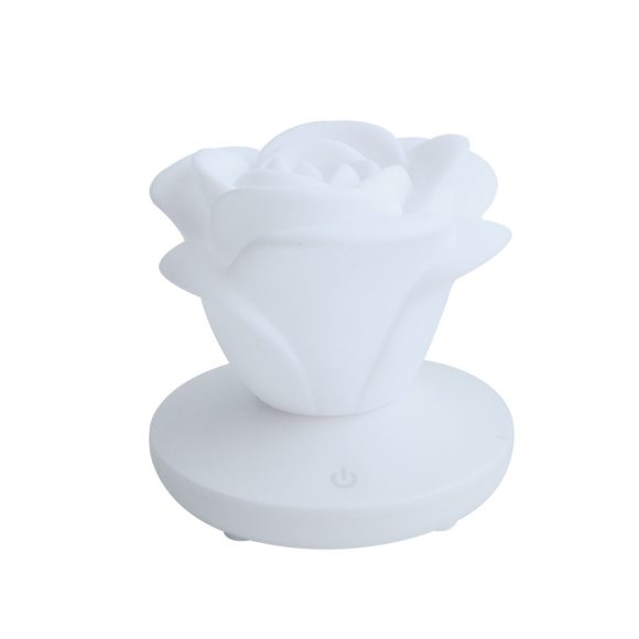 4 Colors Romantic Rose-shape Three Lighting Level Dimming Touch Night Light Valentine's Day Night Light - Image 3