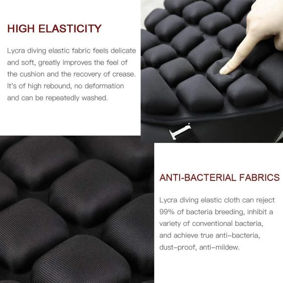 Three-dimensional airbag for motorcycle cushion - Image 3