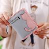new style cartoon short wallet female Korean version lovely girl child vertical zipper position - Image 7