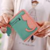 new style cartoon short wallet female Korean version lovely girl child vertical zipper position - Image 2
