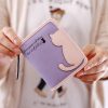 new style cartoon short wallet female Korean version lovely girl child vertical zipper position - Image 3