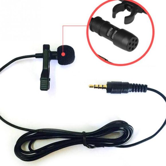 Portable clip Condenser Microphone Mobile Phone Universal 3.5MM - Image 2