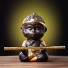 Chinese Purple Clay Kung Fu Tea Set Tea Pet Monkey King for Home Tea Tray Decoration Tea Tray Sun Wukong Statues Sculptures - Image 9