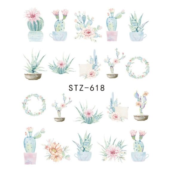 1pcs Nail Sticker Butterfly Flower Water Transfer Decal Sliders for Nail Art Decoration Tattoo Manicure Wraps Tools Tip JISTZ508 - Image 5