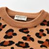 New Korean Style Jumper Leopard Sweater For Kids - Image 2