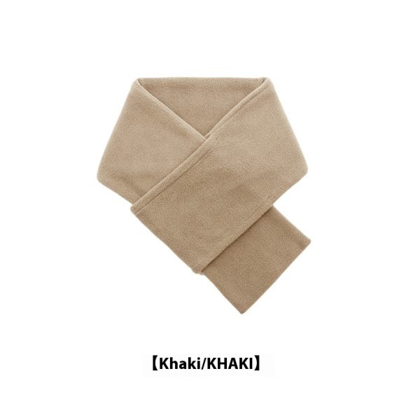 Autumn And Winter Warm Scarf Fashion Simple Solid Color Men's Polar Fleece - Image 9