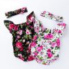 Children's wear, baby, cotton, baby, baby print, small flying sleeves, romper - Image 5