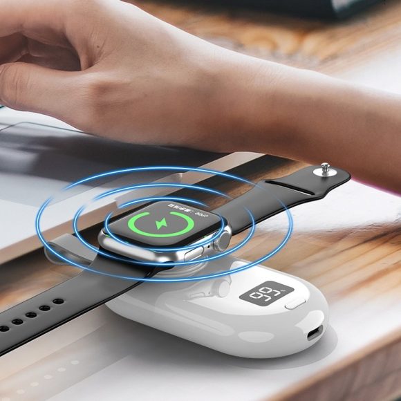 Plastic Wireless Power Bank Portable - Image 6