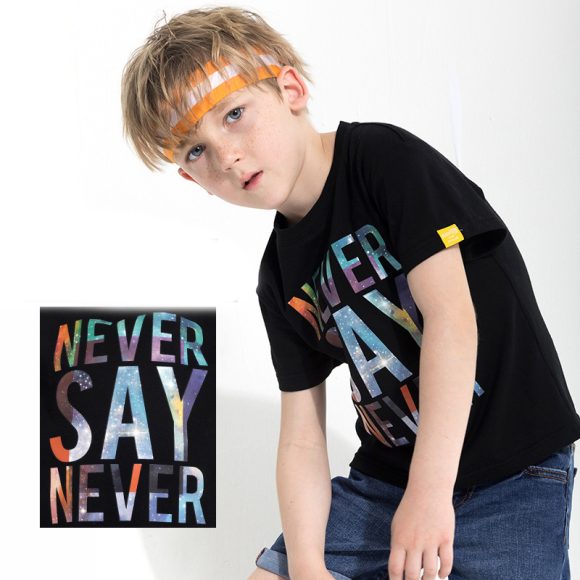 Children's letter print T-shirt - Image 4