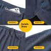Men's Loose Three-point Quick-drying Lined Anti-exposure Double-layer Fitness Shorts - Image 8