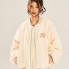 Ethnic Jacquard Stitching Thick Quilted Couple Baseball Uniform Jacket - Image 2