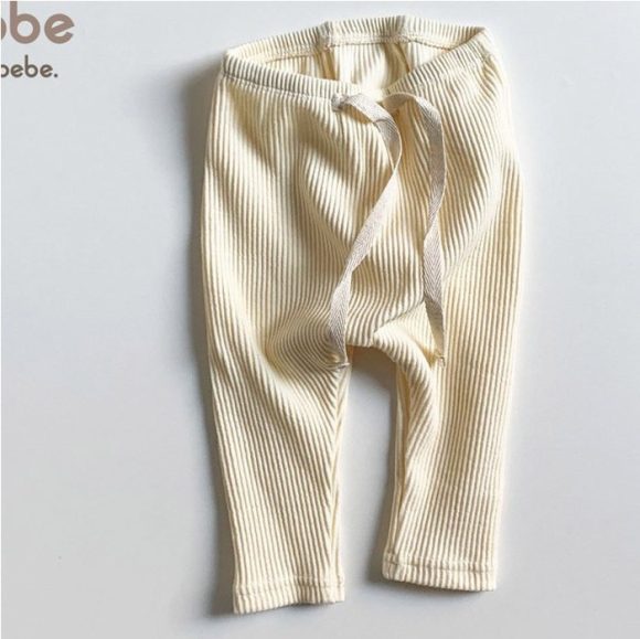 Simple And Versatile Thread Stretch Leggings For Babies - Image 6