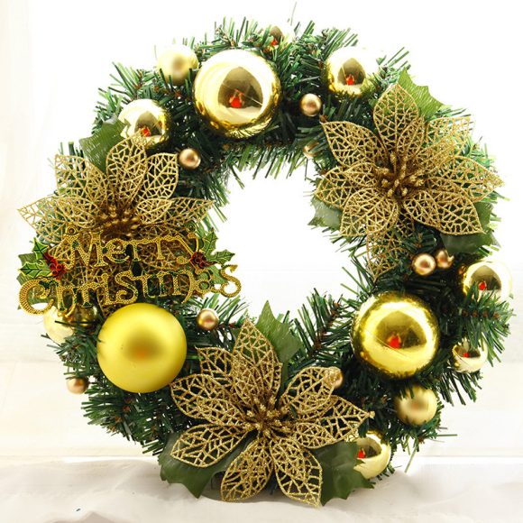 Christmas Decorations Christmas Wreath Home Decor For Home Garden Decorations Mall Door Decoration - Image 9