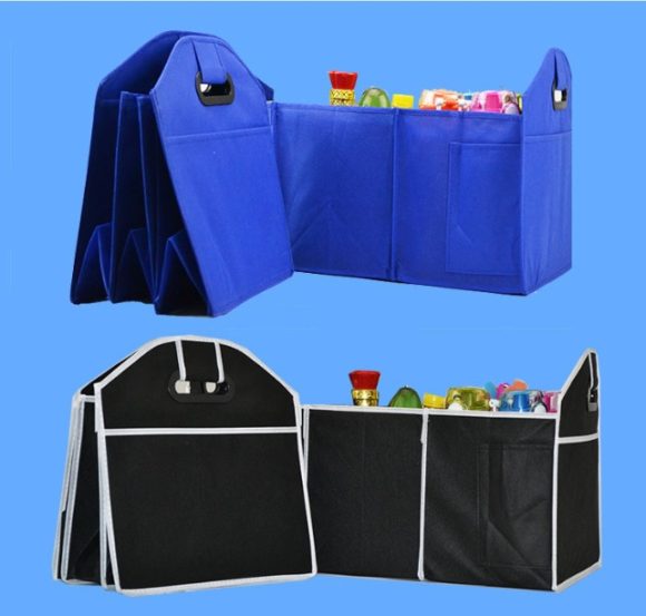 Car storage box car built-in case box car folding box back-up box toolbox - Image 2