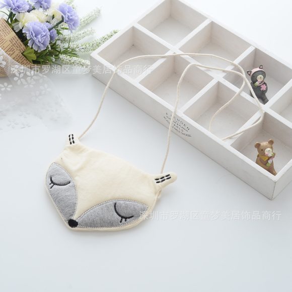 The New South Korean Manufacturers Original Cartoon Small Fox Children Small Satchel Purse - Image 2