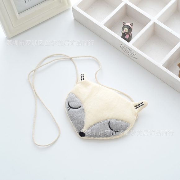 The New South Korean Manufacturers Original Cartoon Small Fox Children Small Satchel Purse - Image 4