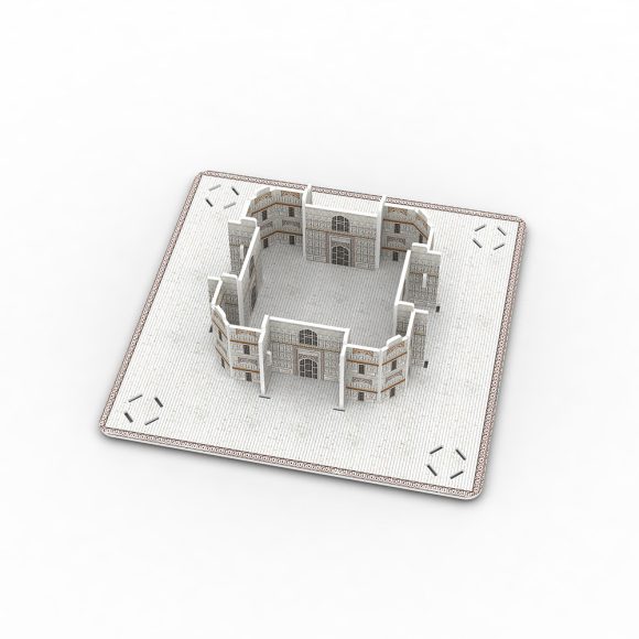 Paper Building Model Three-dimensional Puzzle Toy - Image 2
