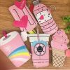 Korea creative drinks ice cream Mini Purse children coin Keychain small bag bag bag - Image 7