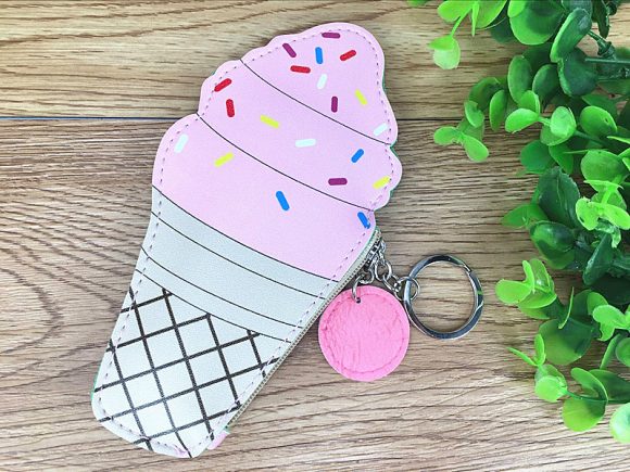 Korea creative drinks ice cream Mini Purse children coin Keychain small bag bag bag - Image 3