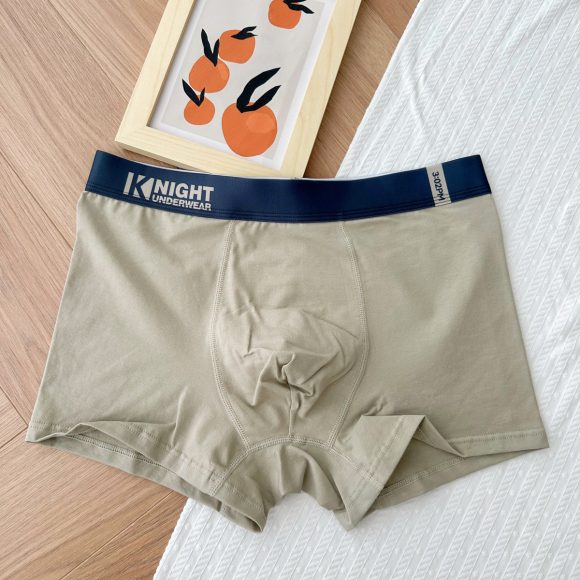 Simple Letter Men's Underwear Cotton Antibacterial Breathable Boxers - Image 7
