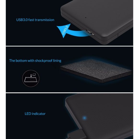 ORICO 2577U3 mobile hard disk box - Image 3