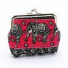 New national wind zero wallet canvas stamp coin package for lady elephant small wallet wholesale - Image 6