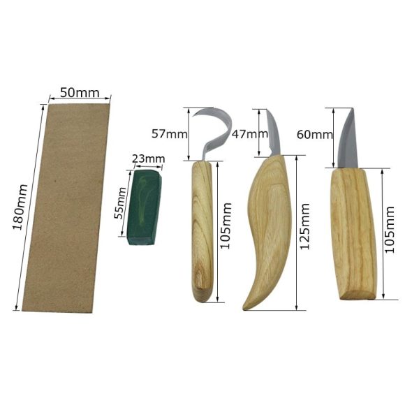 Stainless Steel Wood Carving Knife Art Wood Carving Tool - Image 7