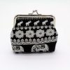 New national wind zero wallet canvas stamp coin package for lady elephant small wallet wholesale - Image 3