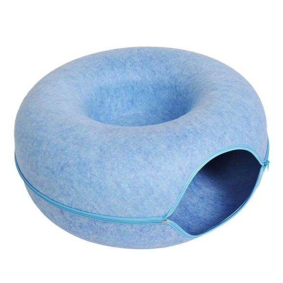Four Seasons Available Cat Round Felt Pet Nest - Image 7