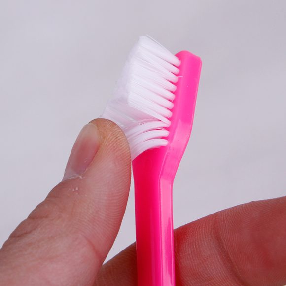 Double Head Toothbrush  Soft Pet Finger Toothbrush Set Pets Dogs Cats Teeth Care Cleaning Brush Pets Grooming Tools - Image 5