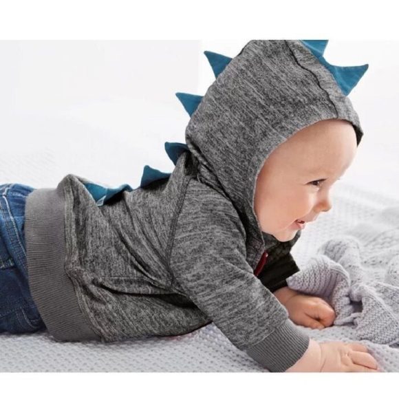 Treasure dinosaur fur coat for kids - Image 2