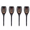 LED Solar Flame Flickering Lawn Lamps Led Torch Light Realistic Dancing Flame Light Waterproof Outdoor Garden Decor Flame Lamp