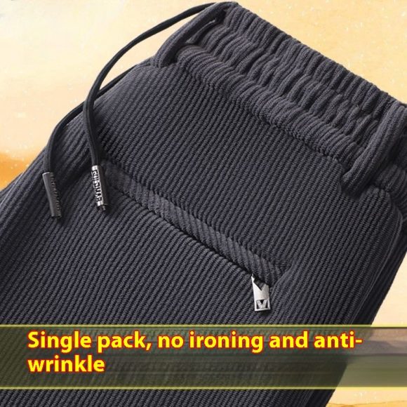 Korean Style Trendy All-matching Corduroy Pants - Image 4