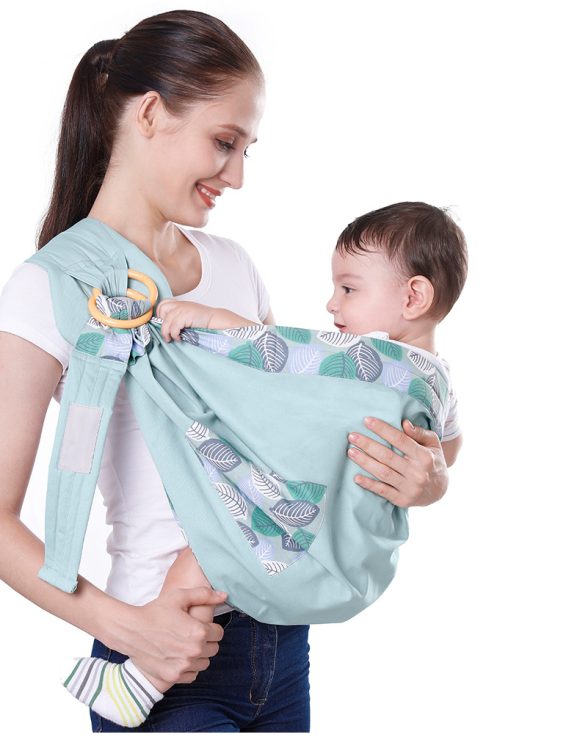 Baby Wrap Carrier Sling Adjustable Infant Comfortable Nursing Cover Soft Breathable Breastfeeding Carrier - Image 5