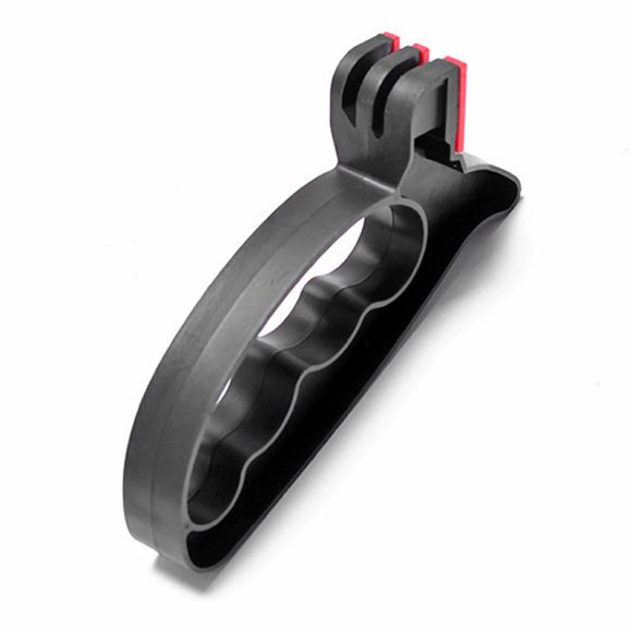 Knife Sharpener Handheld Scissor Blade Sharpening Convenient Kitchen Tools Grindstone 2 In 1 Kitchen Gadgets - Image 5