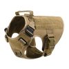 Military Tactical Dog Harness German Shepherd Adjustable Pet Dog Back - Image 5