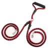 Double-Ended Traction Rope For Walking The Dog Hand-Double-Ended Traction Rope One Plus Two Leash Collar Pet Supplies Dog Collar - Image 9