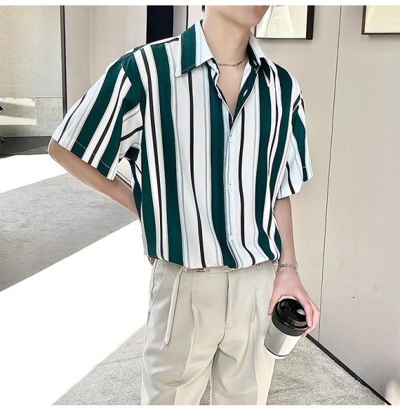 Loose Casual Ruffian Handsome Top - Image 3