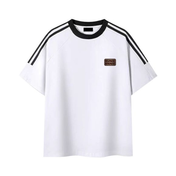 Men's Summer Clothes American Printed Cotton Half Sleeve - Image 5