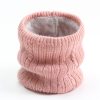 Twist Wide Striped Fleece-lined Knitting Scarf For Men - Image 5