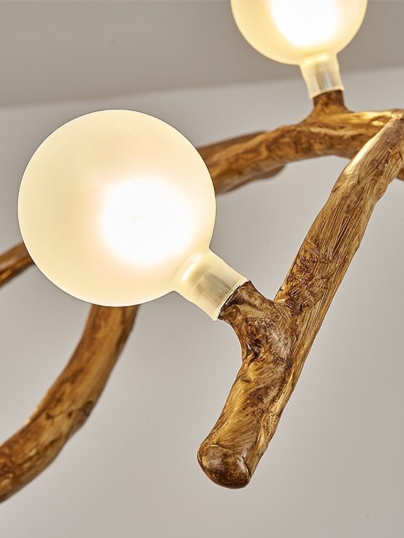 Restaurant Chandelier Decorative Tree Branch Lights Zen Japanese Wabi-sabi Wind Lamps - Image 6