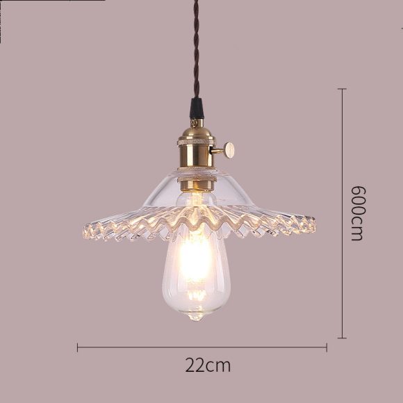 Nordic Minimalist Glass Chandelier Old Shanghai Retro - Image 10