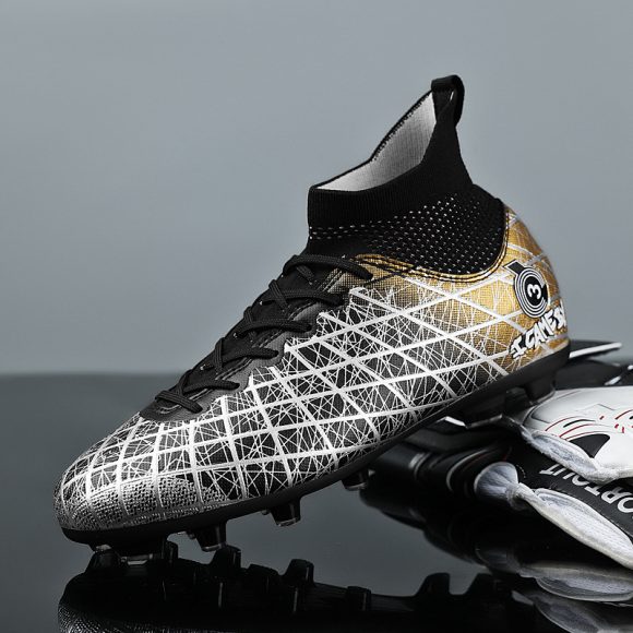 Soccer Shoes Long And Short Spikes Adult Student Race Shoes Training - Image 3