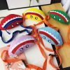 Cartoon Children's Canvas Embroidered Crossbody Bag