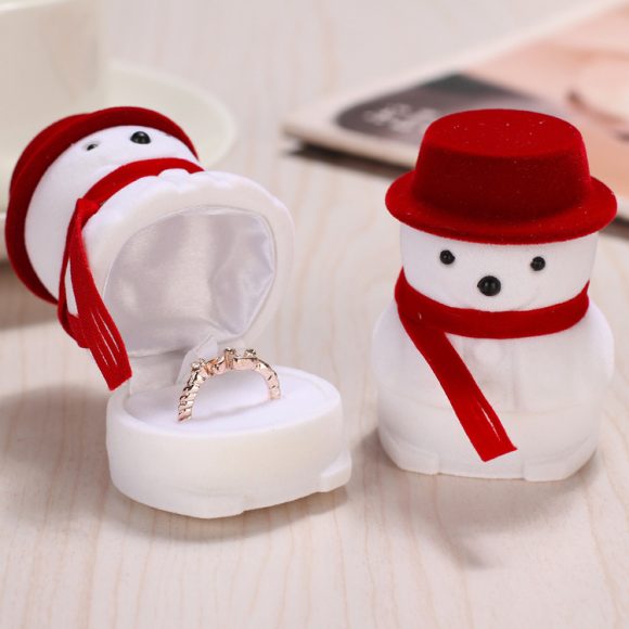 Christmas Ring Box Jewelry Box Gift Packaging Box - Image 3