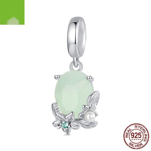 Green Flowers And Insects Series Bracelet String Beads Accessories - Image 4